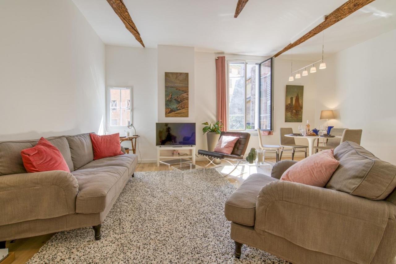 St Jobis - Charmant Appartement, Moderne Et Refait A Neuf, Vieux-Nice Eksteriør billede