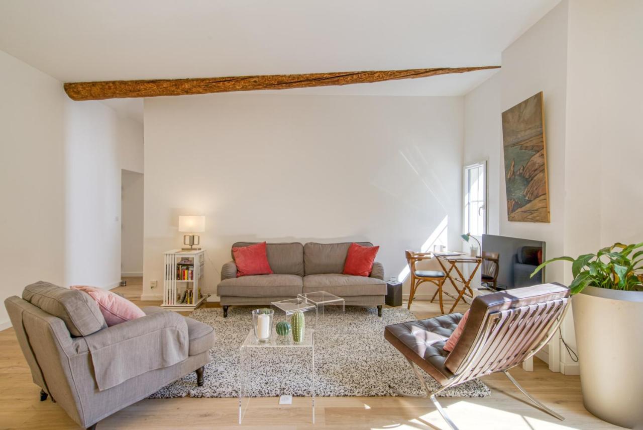 St Jobis - Charmant Appartement, Moderne Et Refait A Neuf, Vieux-Nice Eksteriør billede
